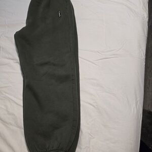 Comfrt Relaxed Fit Dark Green Jogger Sweatpants Xl Unisex Kids